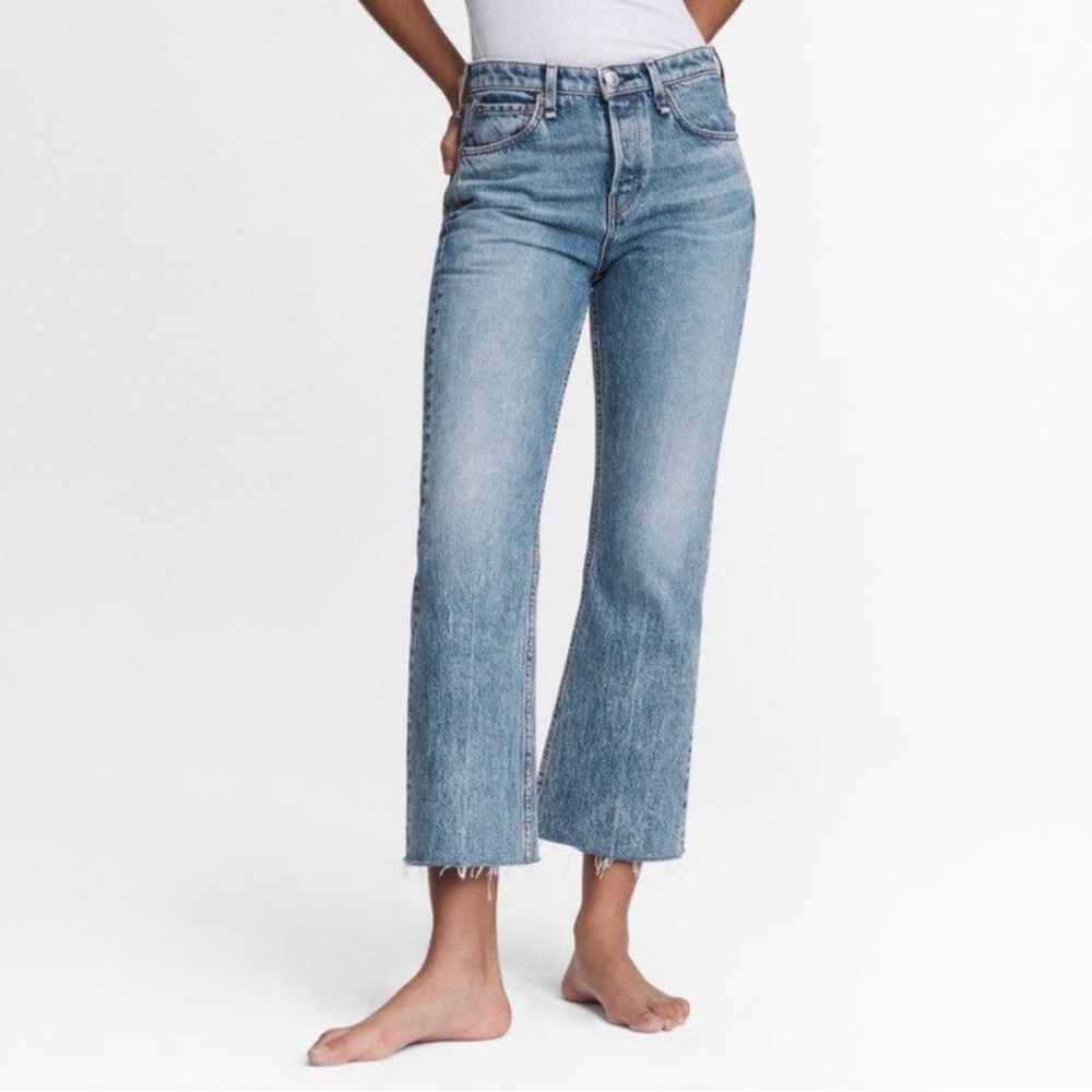 Rag and Bone Maya High Rise Crop Flareβ 25